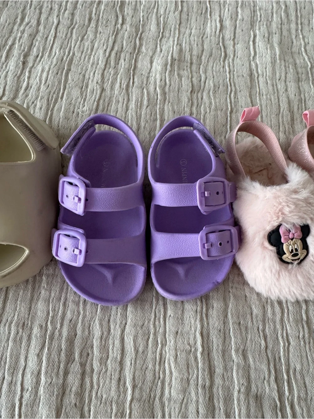 SHEIN Pink Patent Mary Janes with Floral Strap